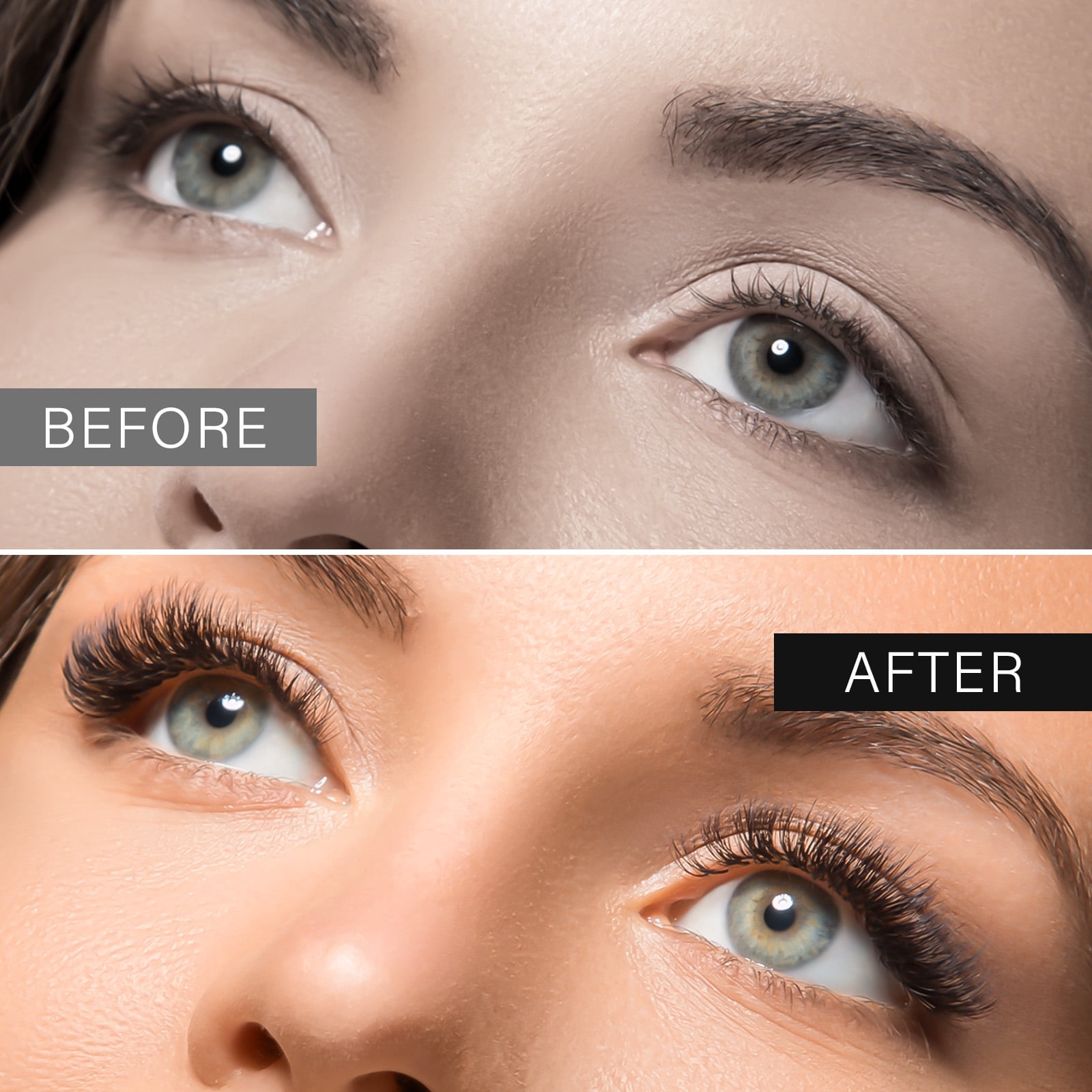 Magnetic Eyelashes Kit - 4 Pairs Reusable Dual Magnetic Lashes with Applicator, Professional Lash Extensions, Natural Look & Lightweight - Long Lasting False Eyelashes for Daily Wear